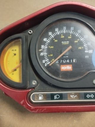 Cuadro relojes Aprilia Rally Roja