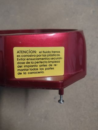 Cuadro relojes Aprilia Rally Roja