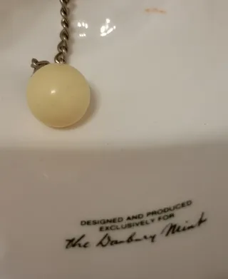 Campana Porcelana Decorativa Hammersley Flores