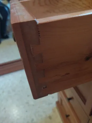 Cajonera de madera