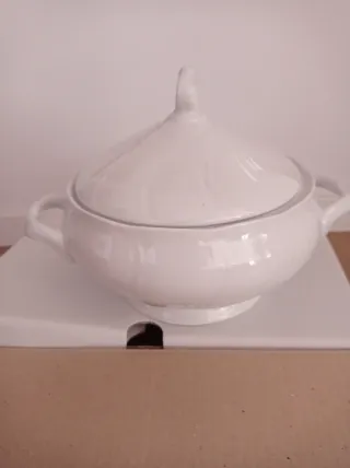 Juego Consomé 14 Piezas Porcelana Allegro