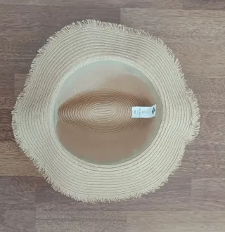 Sombrero de paja para niña (6-8 años)