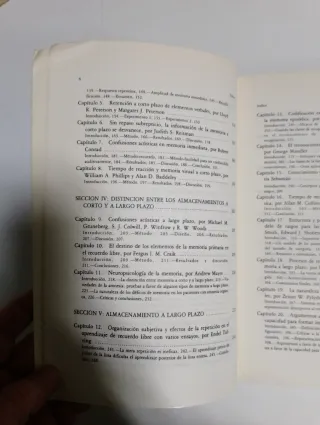 Lecturas de psicología de la memoria