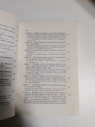 Lecturas de psicología de la memoria