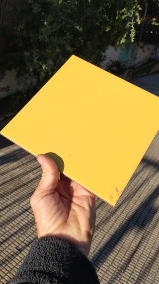 90 Baldosas Baño 20x20 Mostaza