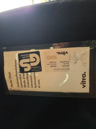 Vitra Meda Sedia Ufficio