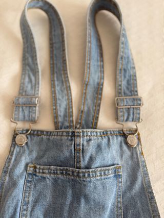 Mono corto vaquero desgastado