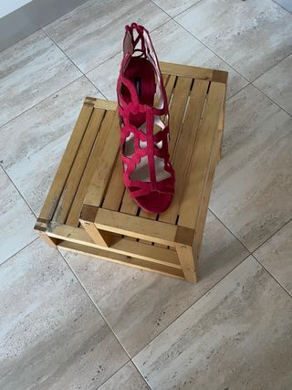 Zapatos de tacón Mango rojos