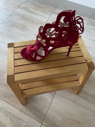 Zapatos de tacón Mango rojos