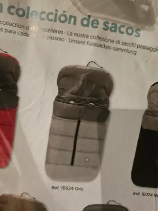 Saco universal carrito bebé negro