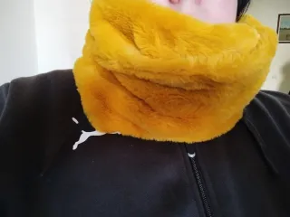 Scaldacollo in finta pelliccia