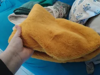 Scaldacollo in finta pelliccia