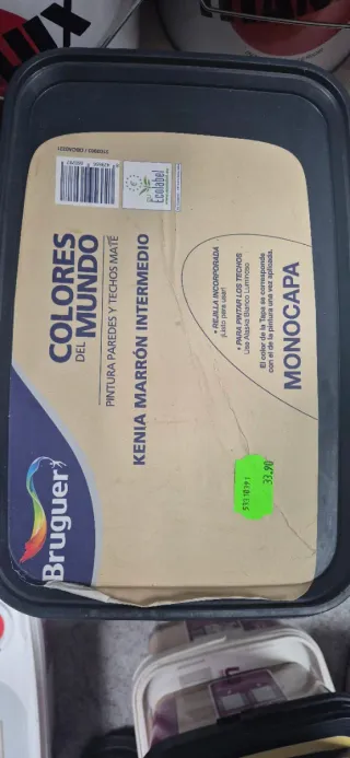 Pintura Bruguer Colores del Mundo Kenia Marrón