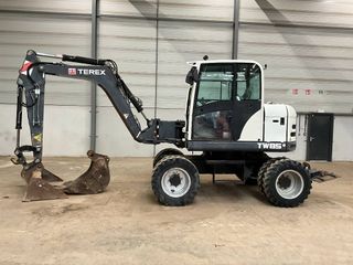Excavadora de Ruedas Terex TW85