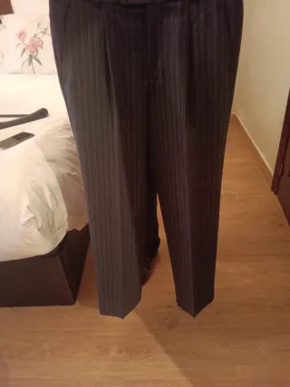 Chaqué Talla 48 Negro pantalón será 42