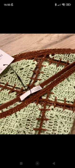 Falda Zara Crochet Talla Única