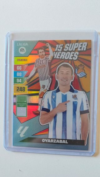 Card Oyarzabal. Super Héroe. Adrenalyn 23/24