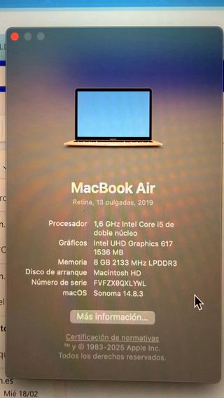 MacBook Air 2020 Oro/Rosa