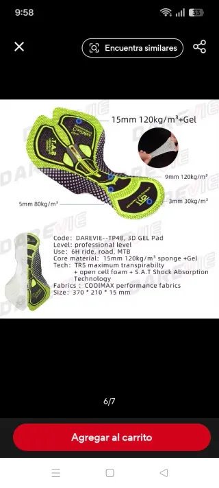 Culote largo DAREVIE PRO Negro