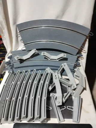 Scalextric Pista Curva Peraltada Gris