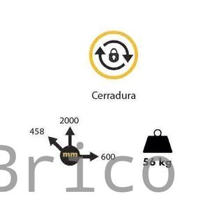 Armario Alto con Puerta Simple Alyco 192851