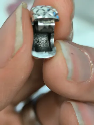 Pandora Charms Corazón Rosa y Flor