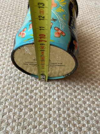 Caixa de Lata Antiga Candy Tin Carlisle