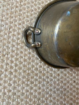 Panela Antiga Pequena em Bronze