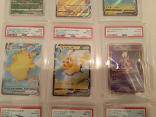 Lote Cartas Pokémon PSA 10