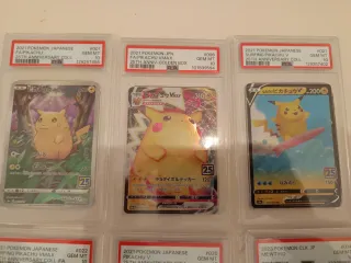 Lote Cartas Pokémon PSA 10