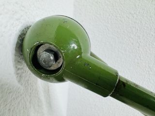 Lámpara Jielde Industrial 1960s Verde