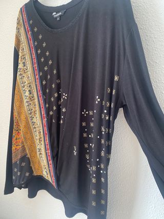 Camiseta Desigual Manga Larga XXL