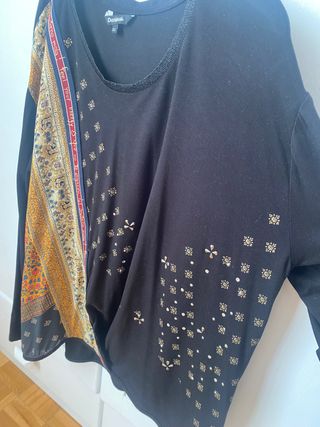 Camiseta Desigual Manga Larga XXL