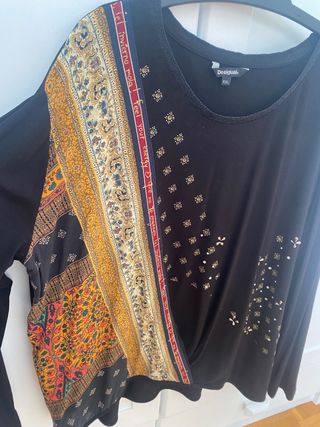 Camiseta Desigual Manga Larga XXL