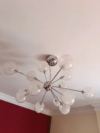 Lámpara de diseño esférica