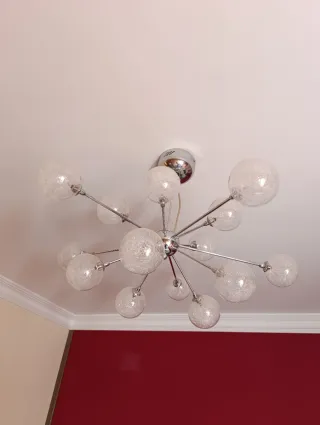 Lámpara de diseño esférica