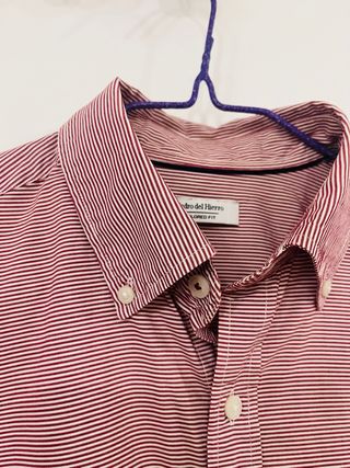 Camisa Pedro del Hierro Rayas Hombre Larga