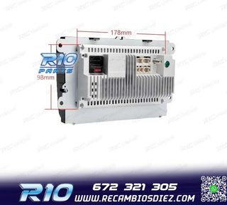 RADIO GPS ANDROID 14 PARA VOLKSWAGEN VW SEAT SKODA LCD TACTI