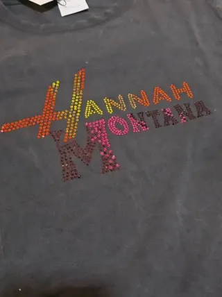 Camiseta Hannah Montana Disney Edición Limitada