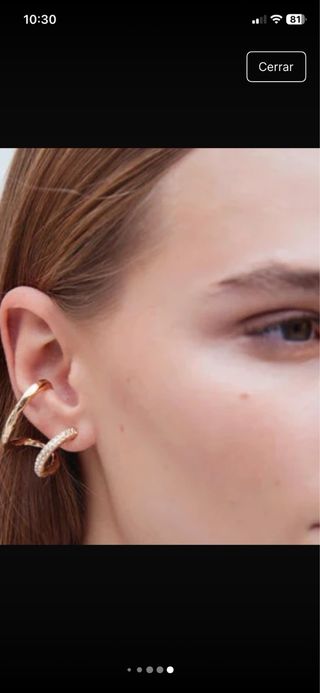 Pendientes efecto piercing Lola Casademunt + rega