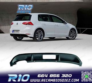 DIFUSOR VOLKSWAGEN VW GOLF 7 12-17 LOOK GTD DOBLE SALIDA IZQ
