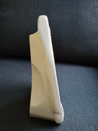 Portarretratos de porcelana con flores