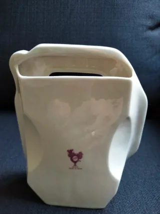 Portarretratos de porcelana con flores