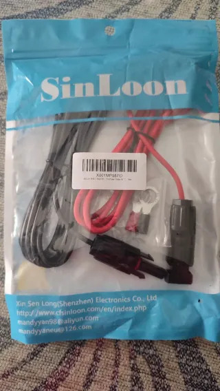 Cable de carga solar SinLoon 14AWG