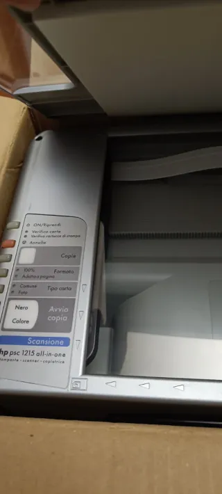 Stampante HP PSC 1215 scanner