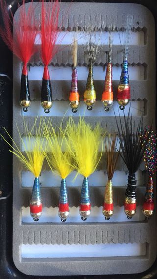 Ninfas de salmón para pesca