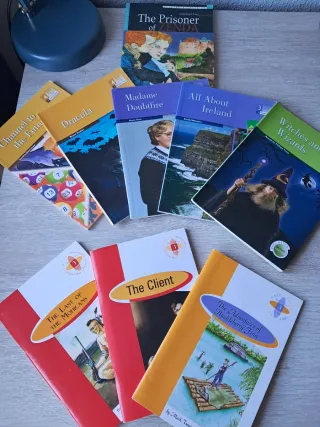 Lote libros lectura en ingles 35€. Unidad 5€ y 4€