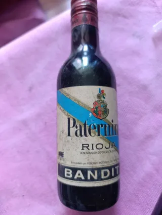 Colección 6 Minibotellas años 90