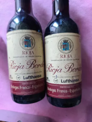 Colección 6 Minibotellas años 90