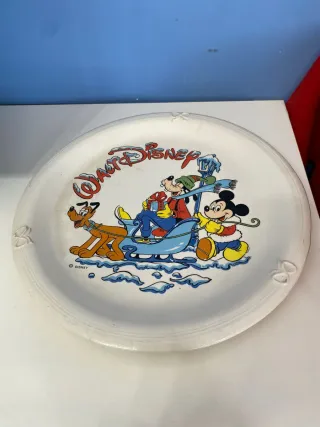 Piatto Disney Topolino e amici Natale